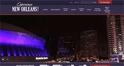 Desktop Screenshot of experienceneworleans.com